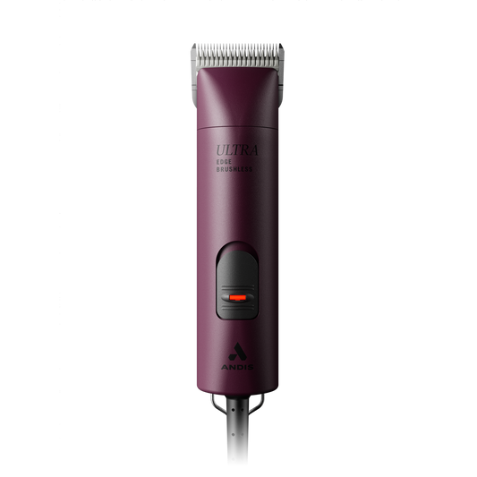 Andis AGCB UltraEdge 2-speed klippmaskin VINRÖD