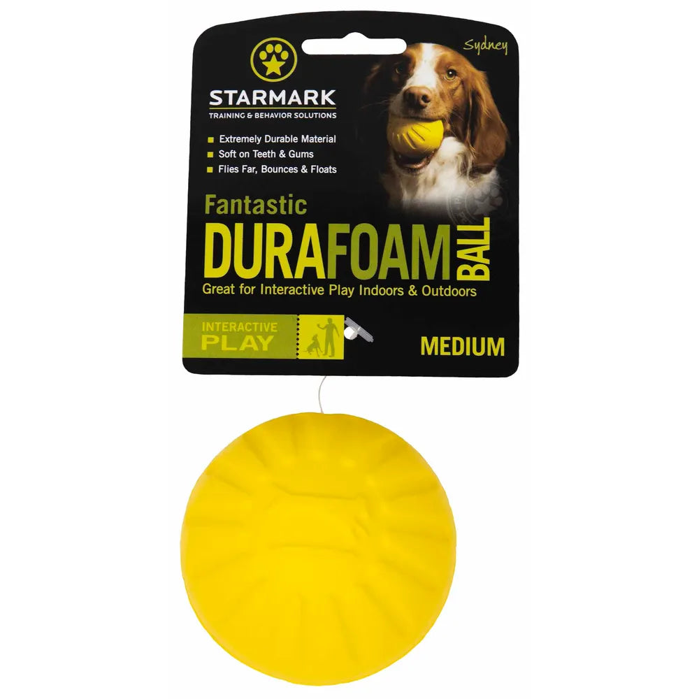 Starmark Foam Boll Gul
