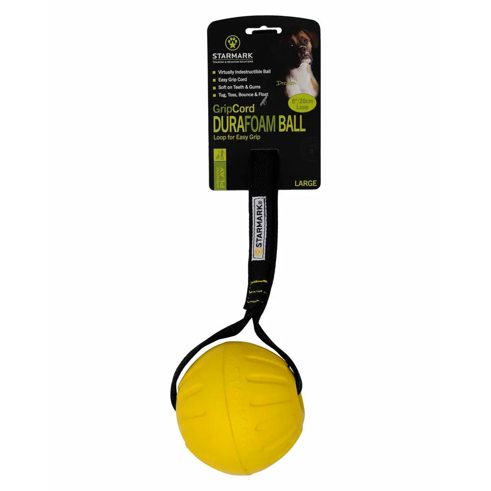 Starmark Gripcord Durafoam Ball Loop