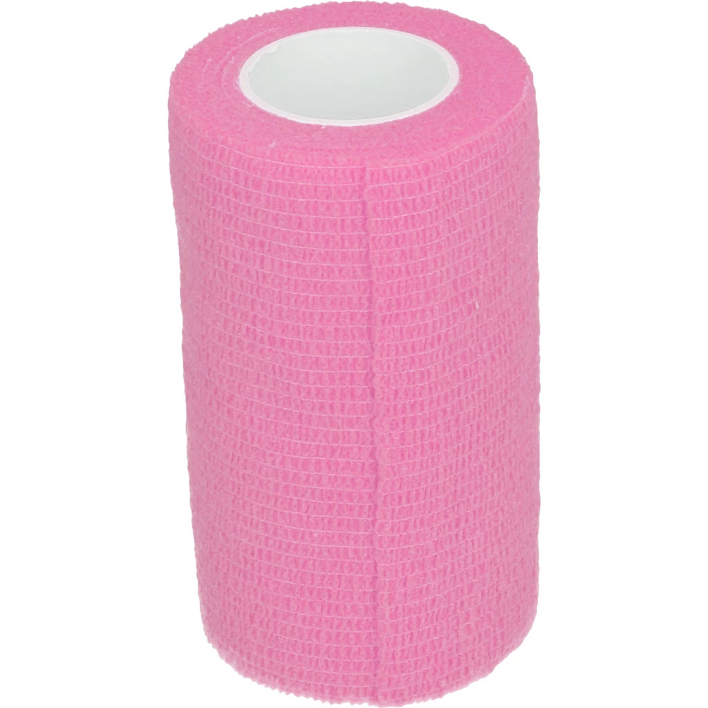 Elastisk självhäftande bandage 10cm - ROSA