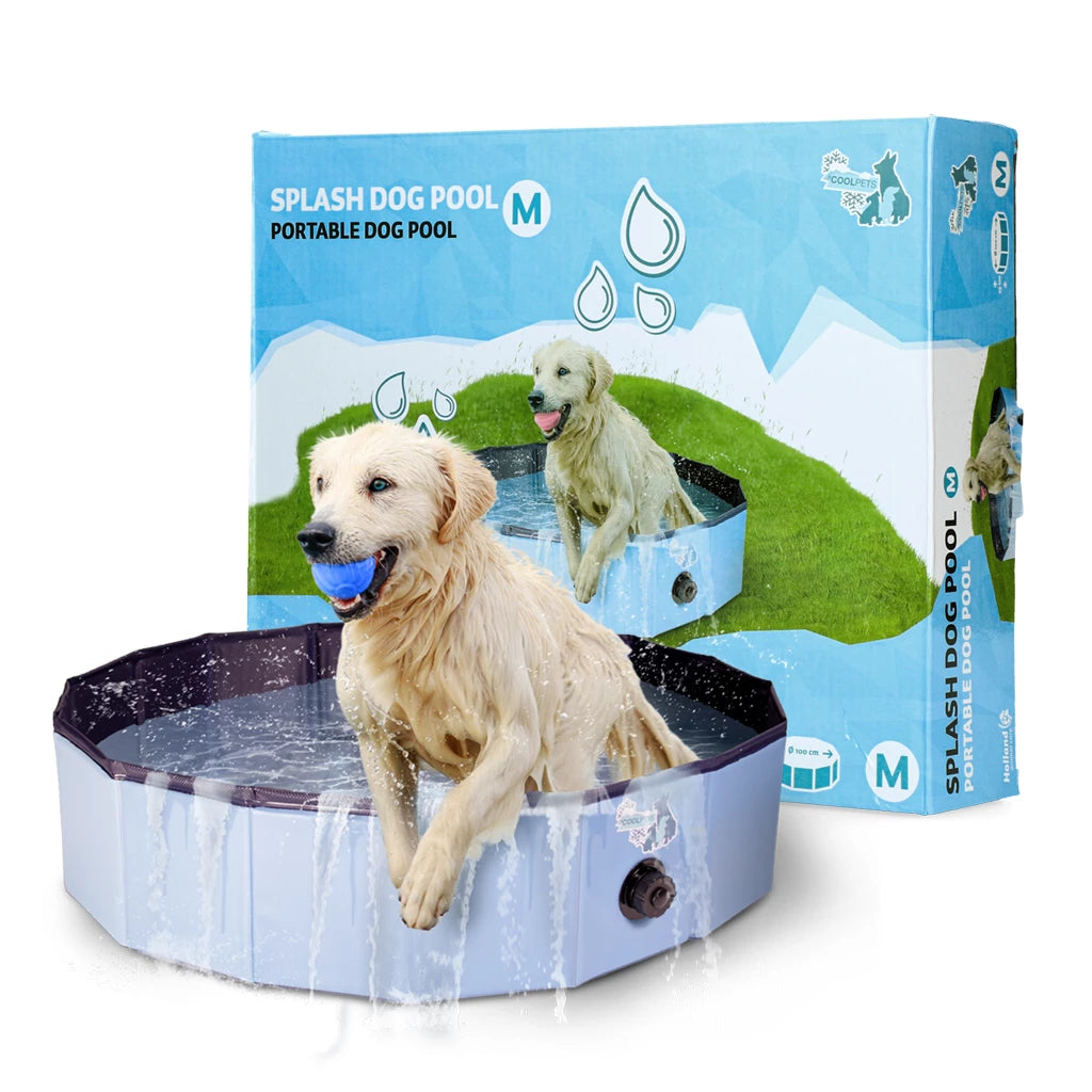 CoolPets Splash Dog Pool M ø 100 x 25 cm