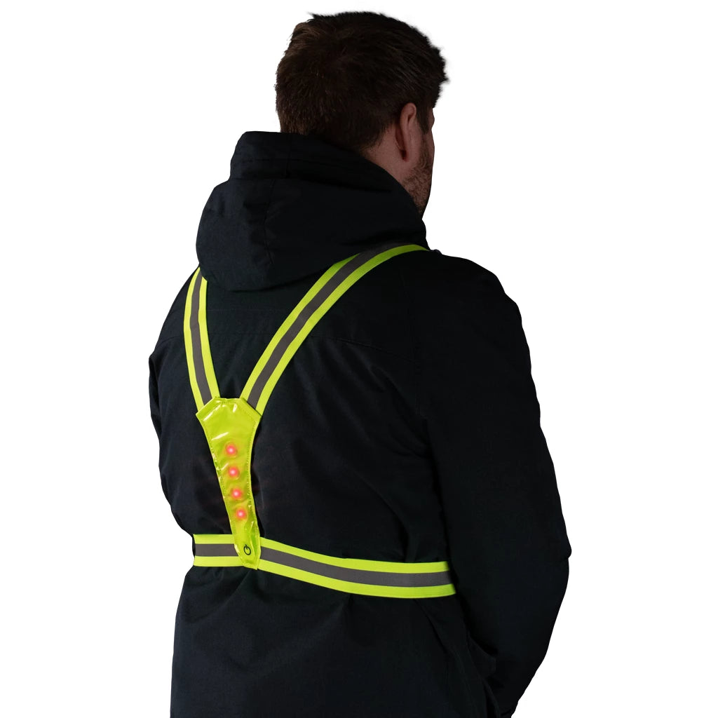 Nightwalk Advarselsvest til Mennesker Justerbar
