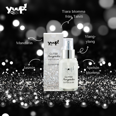 Glitterparfume YUUP! Silver 50ml