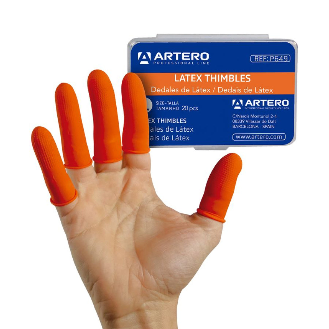 Artero Fingerkondomer Medium 20-pack