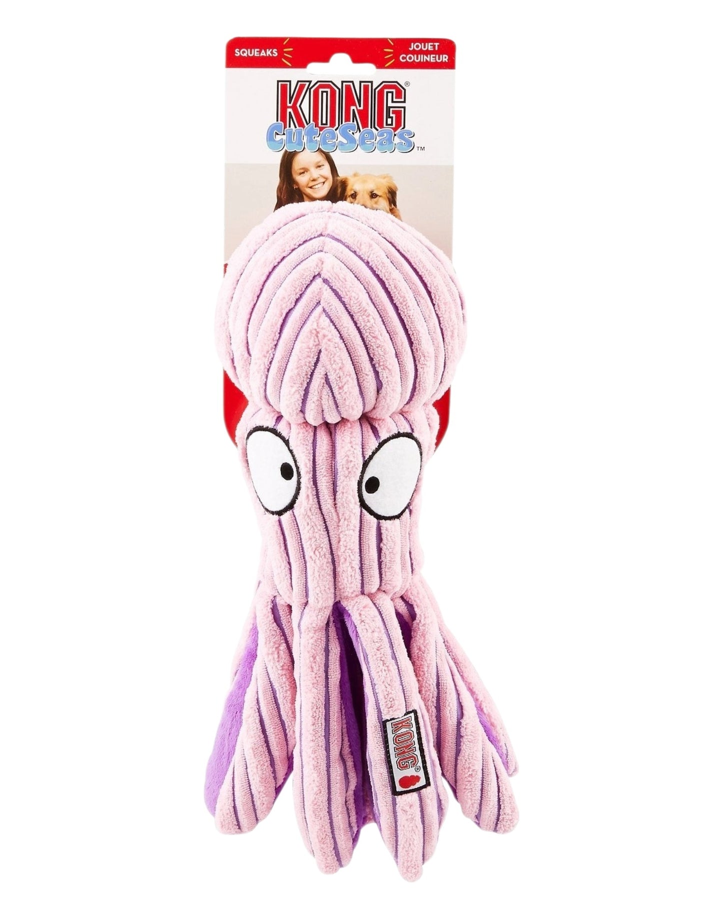 KONG - CuteSeas Octopus hundleksak