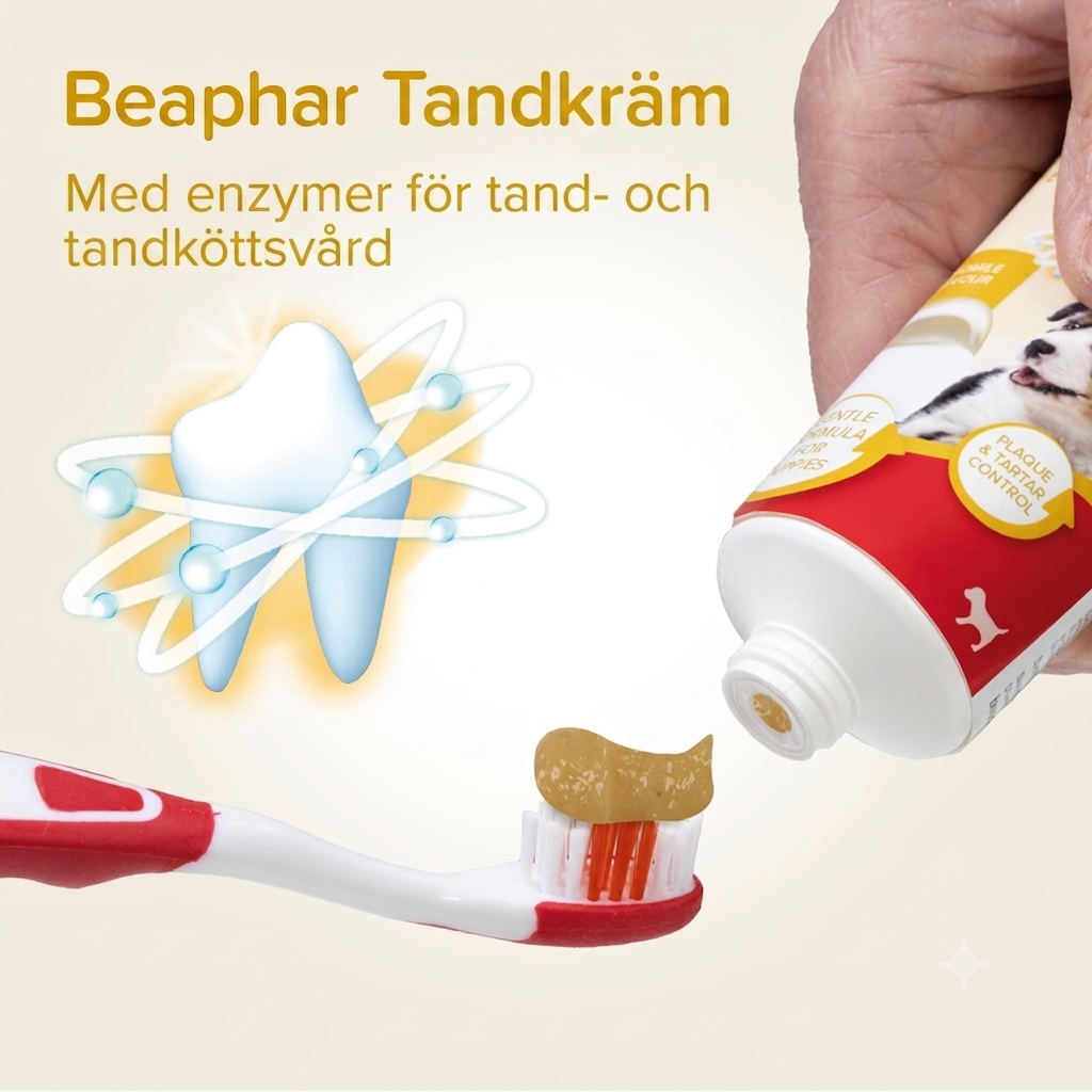 Beaphar Valpkit tandkräm och tandborste