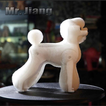 Mr. Jiang Teddy Päls hel kropp VIT