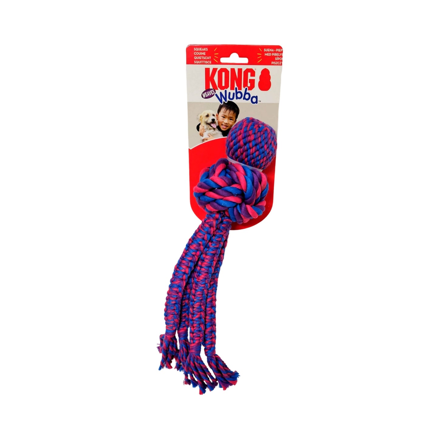 KONG Wubba Reblegetøj Str. L