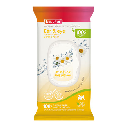 Beaphar BIO Pet Wipes Ögon & Öron 30st