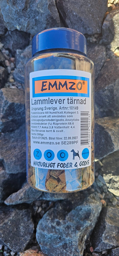 EMMZO-Tärnad svensk Lammlever 300g