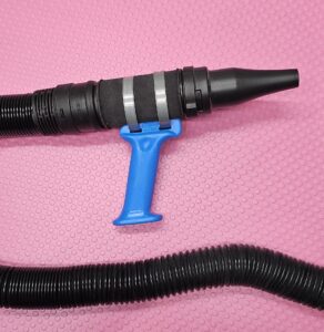 Extra ergonomiskt handtag till fön/blaster