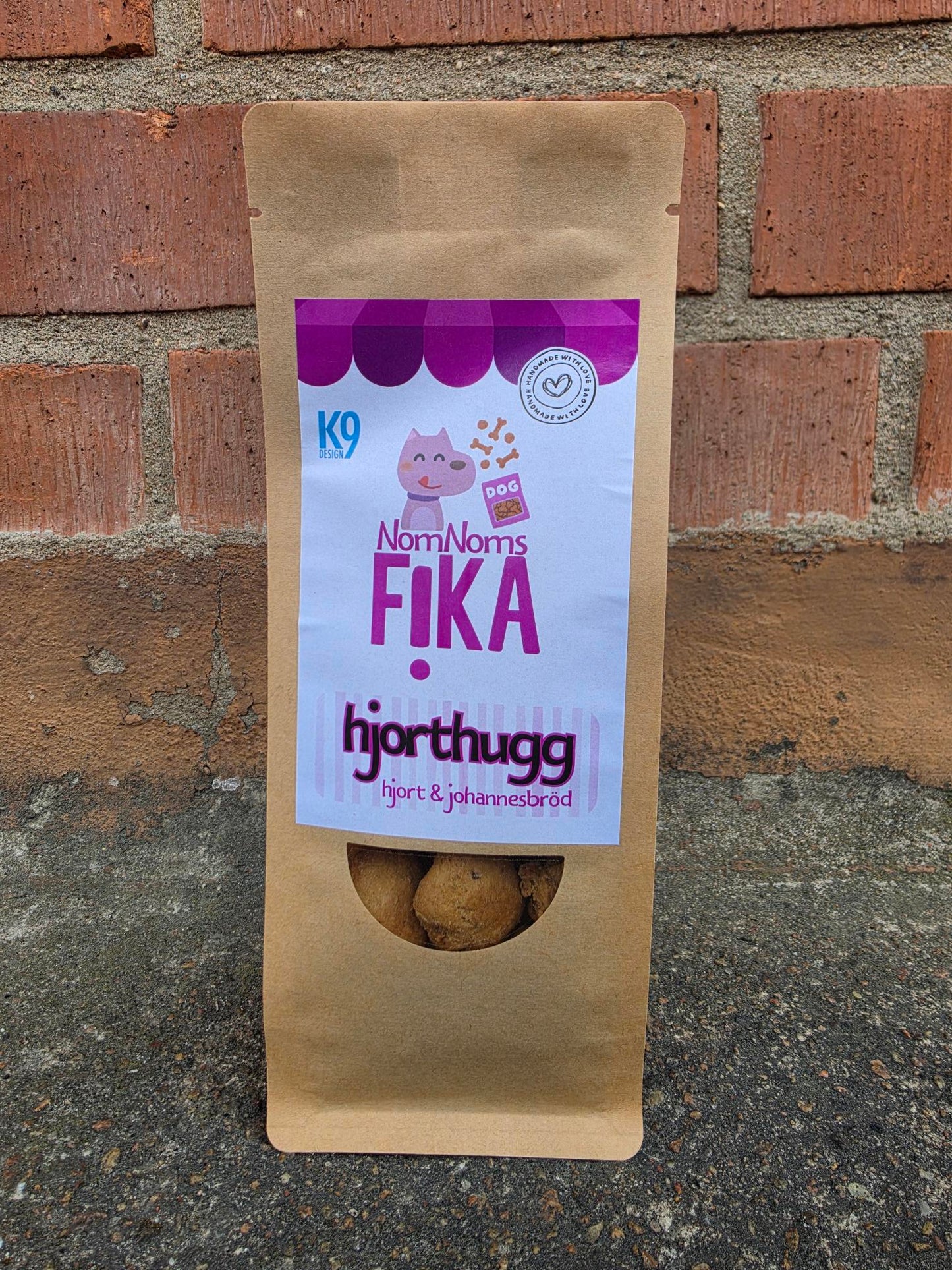 NomNoms hjorttugg hjort och johannesbröd -100g