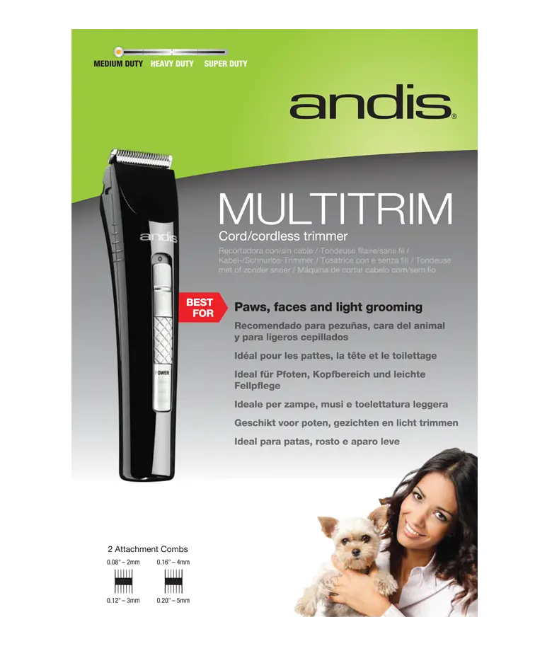 Andis Multitrim - detaljtrimmer