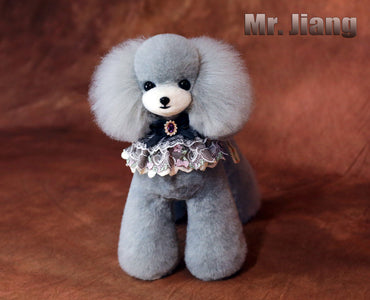 Mr. Jiang Teddy Päls hel kropp Grå