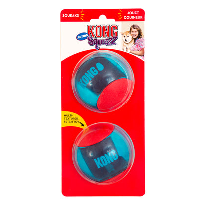 Squeezz Action Ball KONG - 2p Large