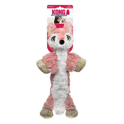KONG- Hundleksak Low Stuff Flopzie Fox
