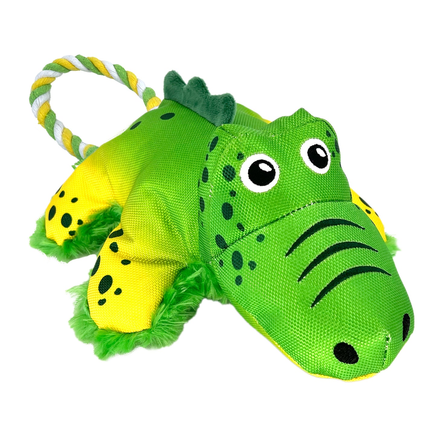KONG - Hundleksak Cozie Tuggz Alligator