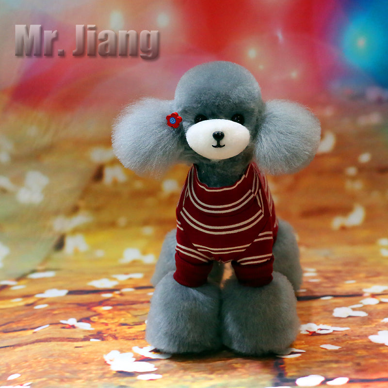 Mr. Jiang Teddy Päls hel kropp Grå