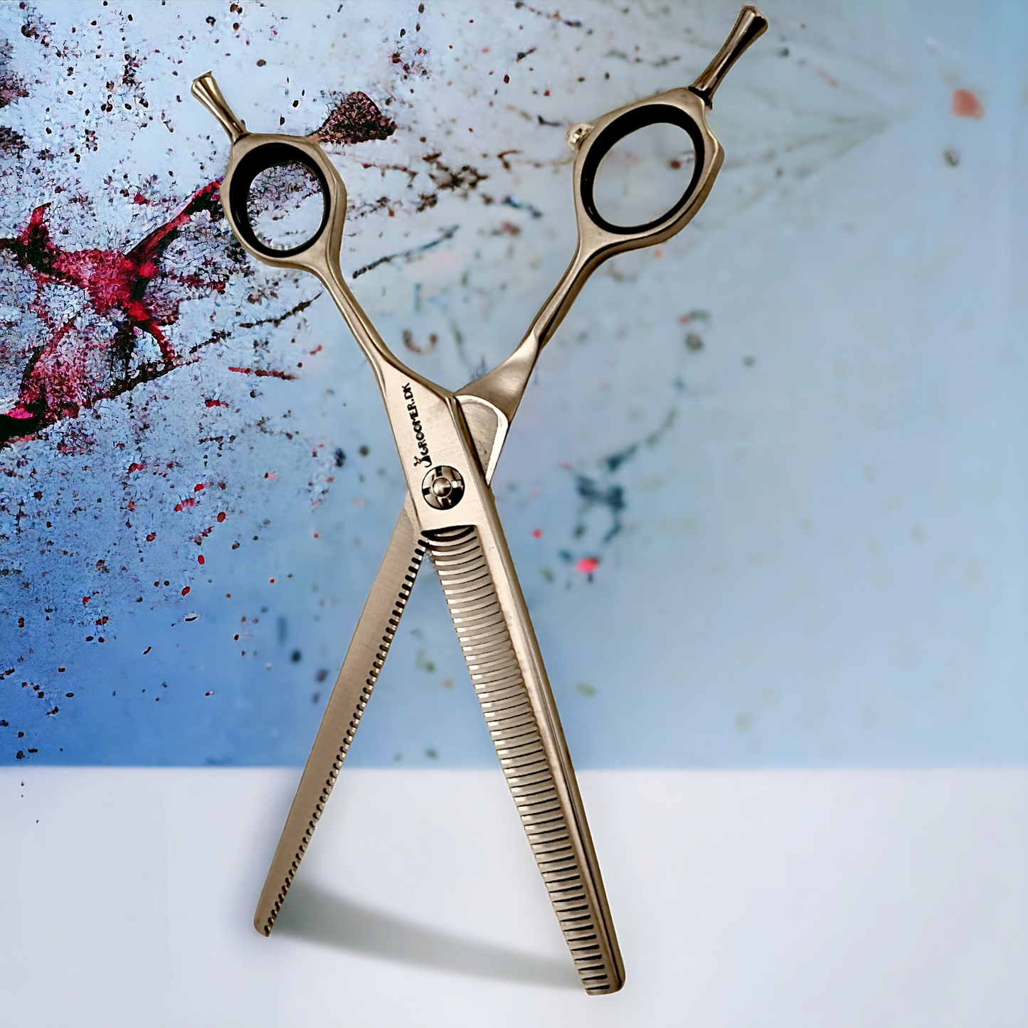 Groomer.dk - Effileringssax DUBBEL professional  7tum
