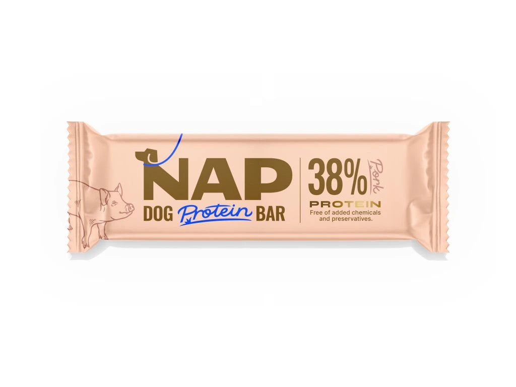 NAP Hundproteinbar - Fläsk 50g
