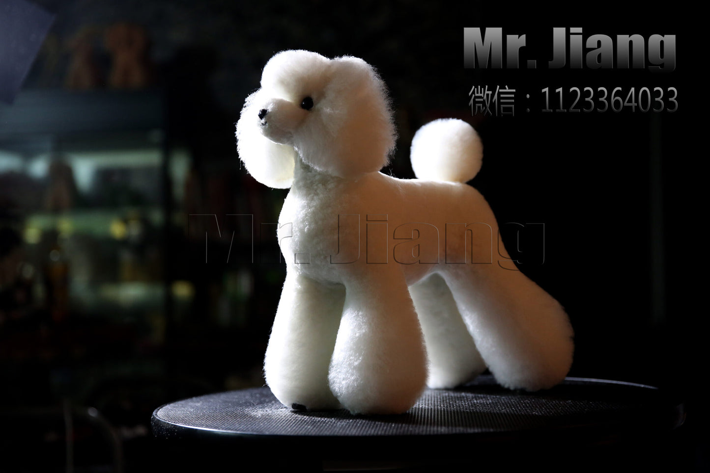 Mr. Jiang Teddy Päls hel kropp VIT
