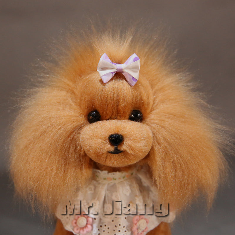 Mr. Jiang Teddy Päls hel kropp Röd