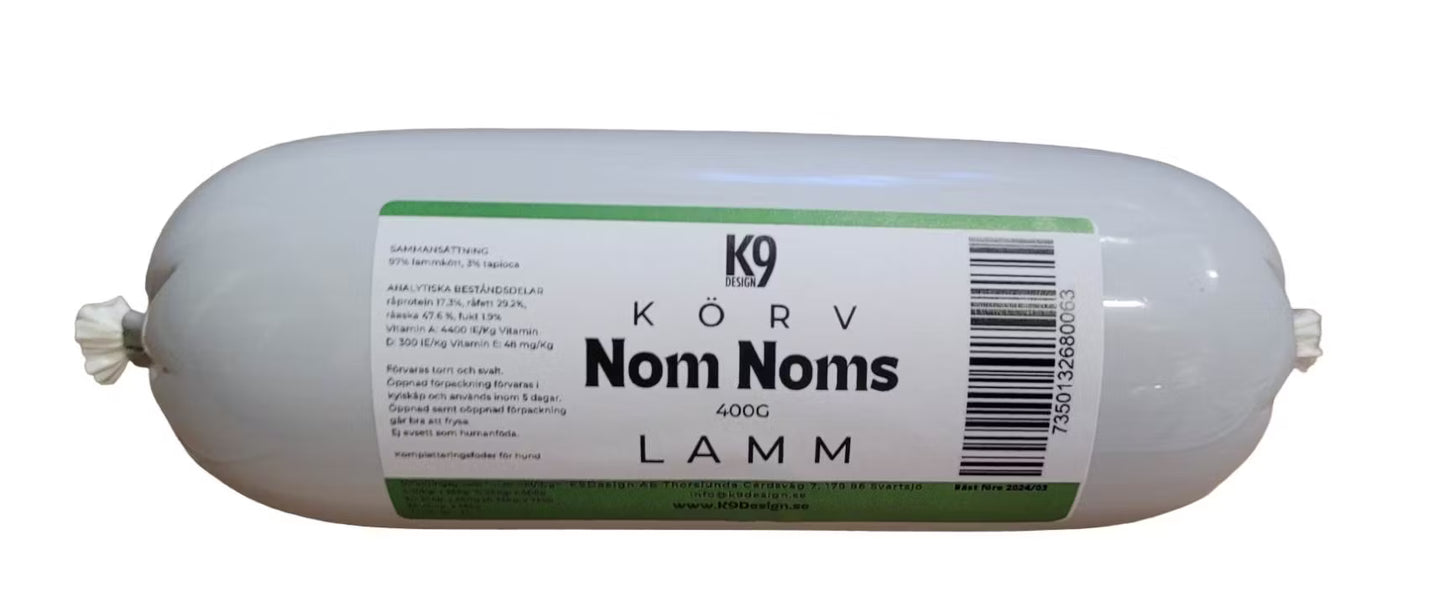 Nom Noms KÖRV- LAMM 400g