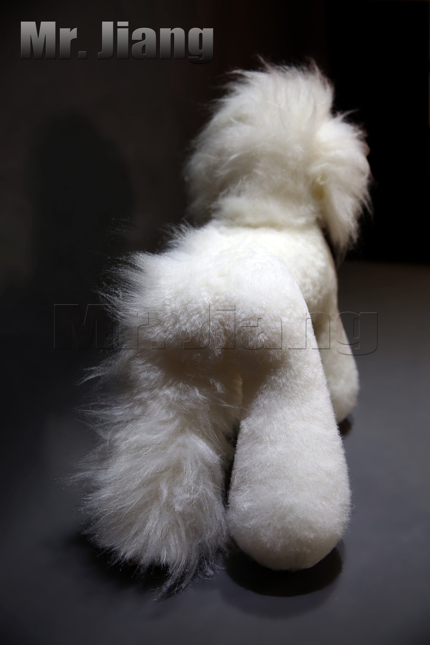 Mr. Jiang Teddy Päls hel kropp VIT