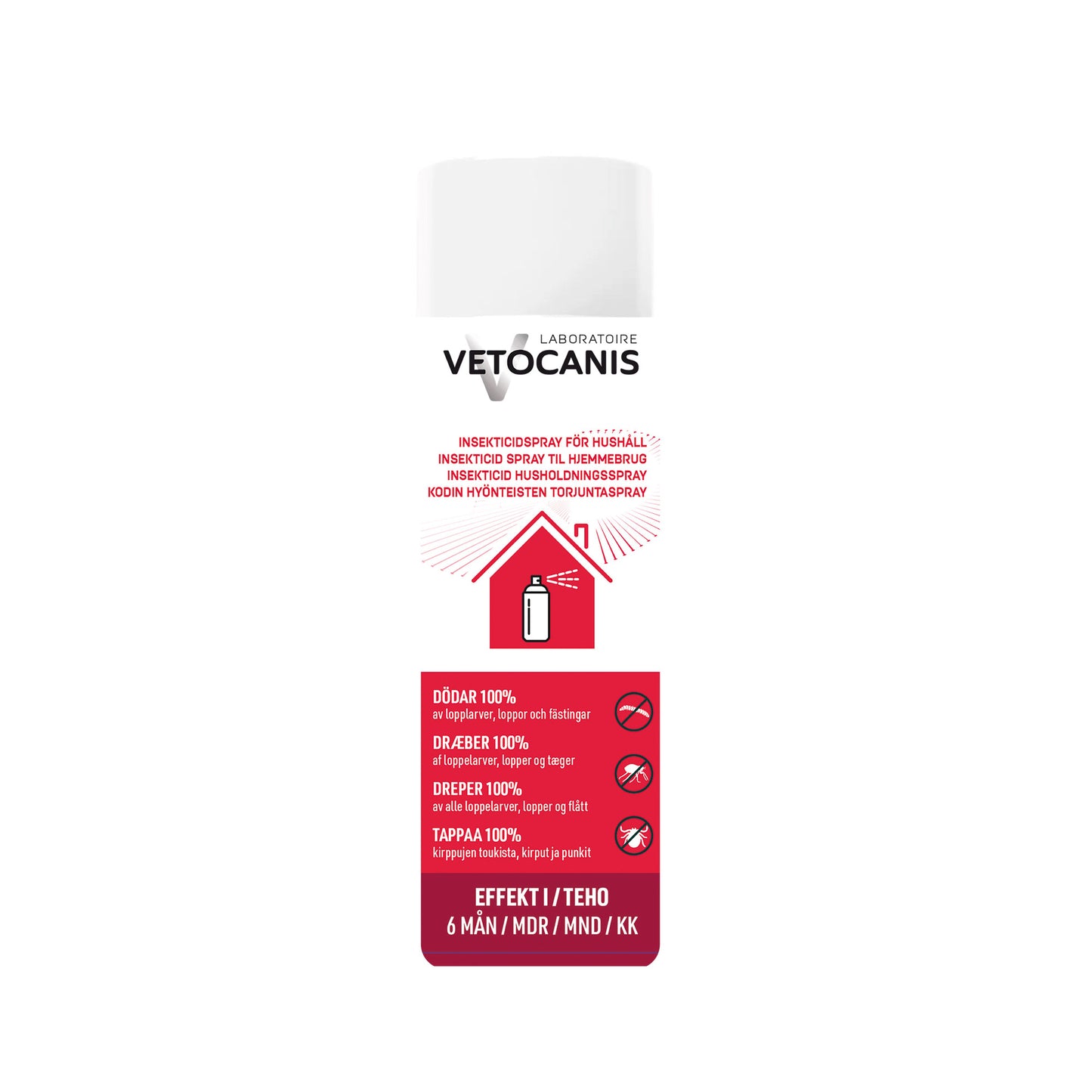 Vetocanis Insekticidspray för hushåll 250ml