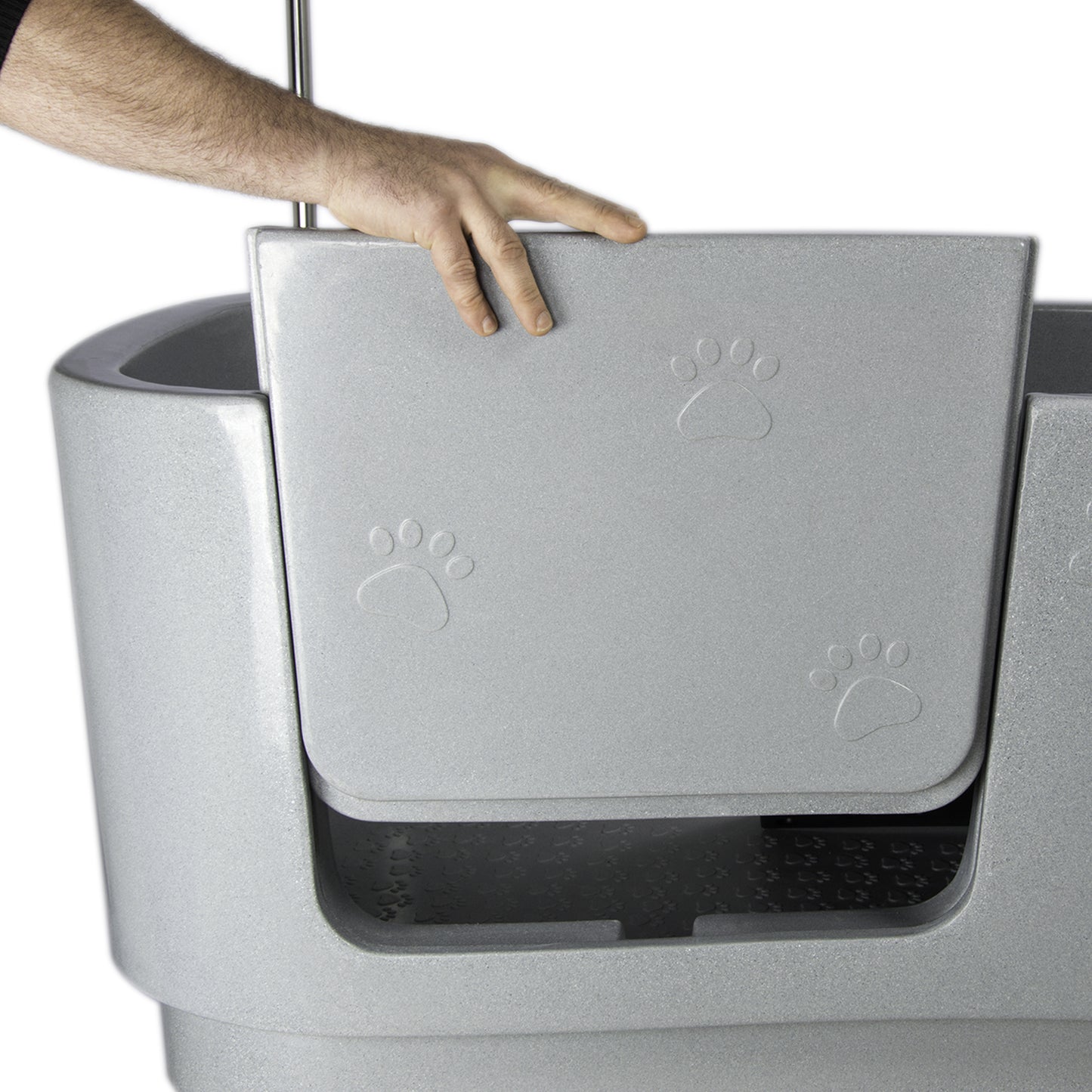Hundebadekar i plast fås i 3 farver