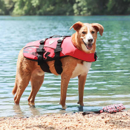 Ezydog Flytväst för hund Röd M 38-50cm 18-27kg
