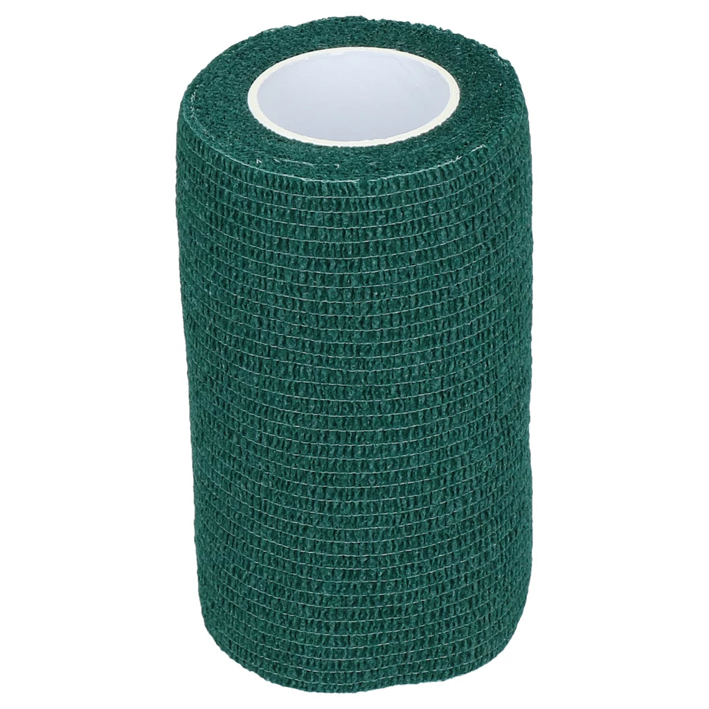 Elastisk självhäftande bandage 10cm - GRÖN