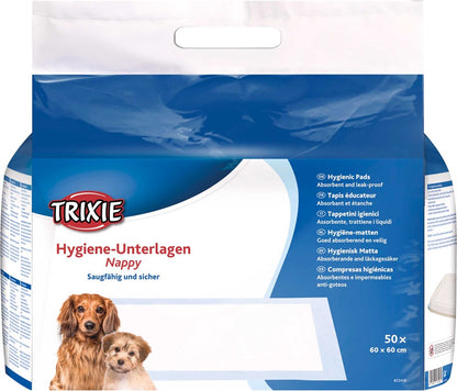 TRIXIE Valpmatta Housetrainer, 60 × 60 cm, 50-pack
