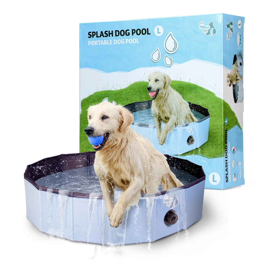 CoolPets Splash Dog Pool L ø 120 x 30 cm