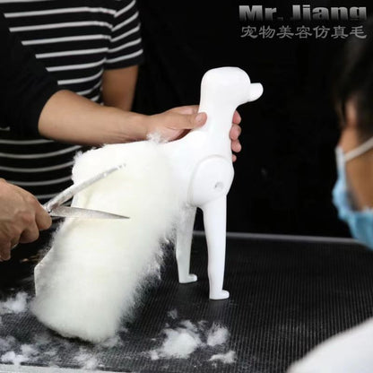 Mr. Jiang päls 4 st ben med snöre