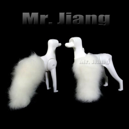 Mr. Jiang päls 4 st ben med snöre