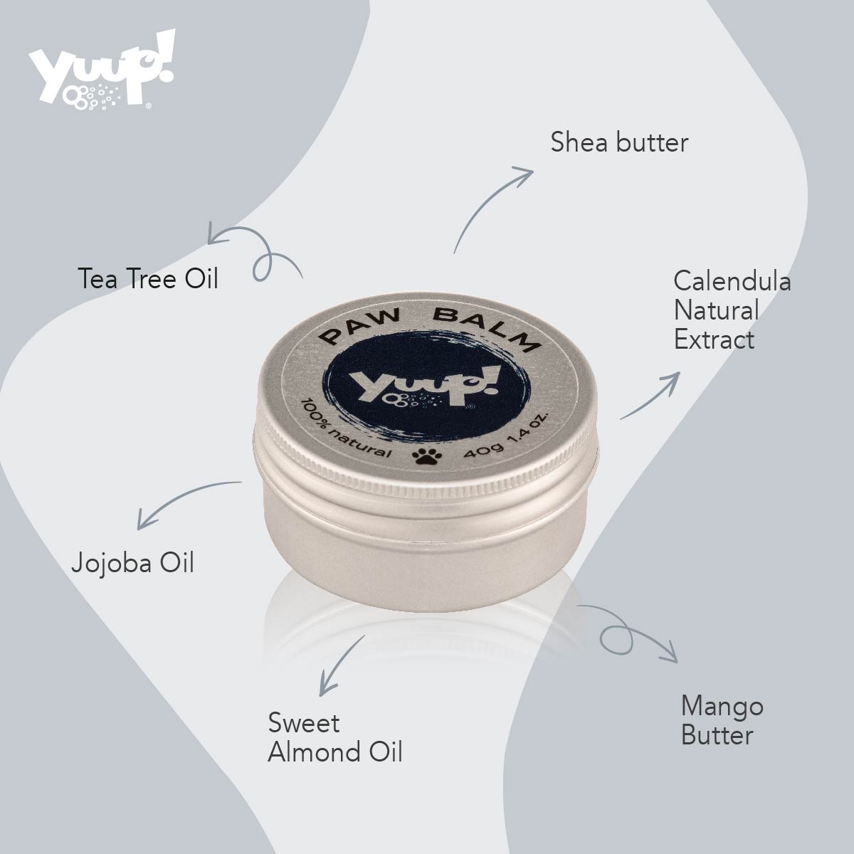 YUUP! Paw Balm - tassalva 40g