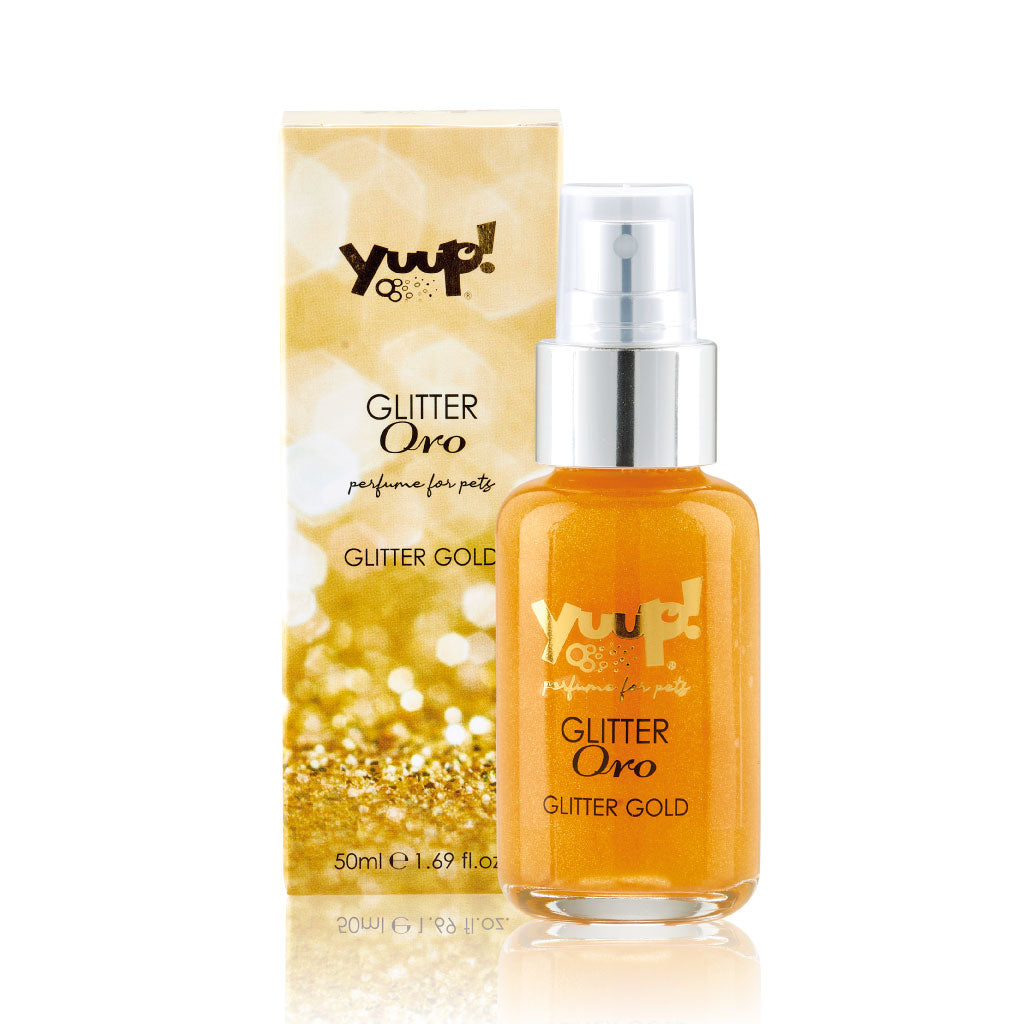 Glitterparfume YUUP! Guld 50ml