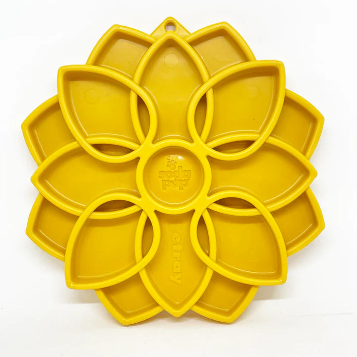 SodaPup hidassyöttöastia MANDALA keltainen