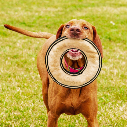 FunnyZoo Frisbee i äkta läder
