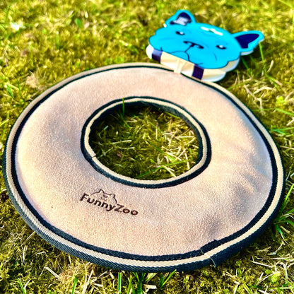 FunnyZoo Frisbee i äkta läder