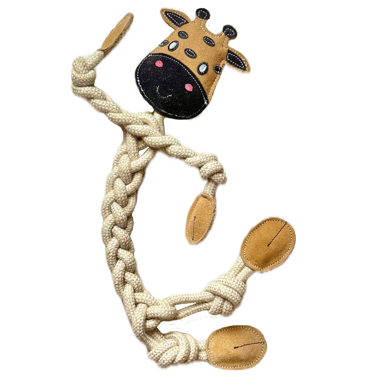 FunnyZoo hundleksak rep Giraff 65cm