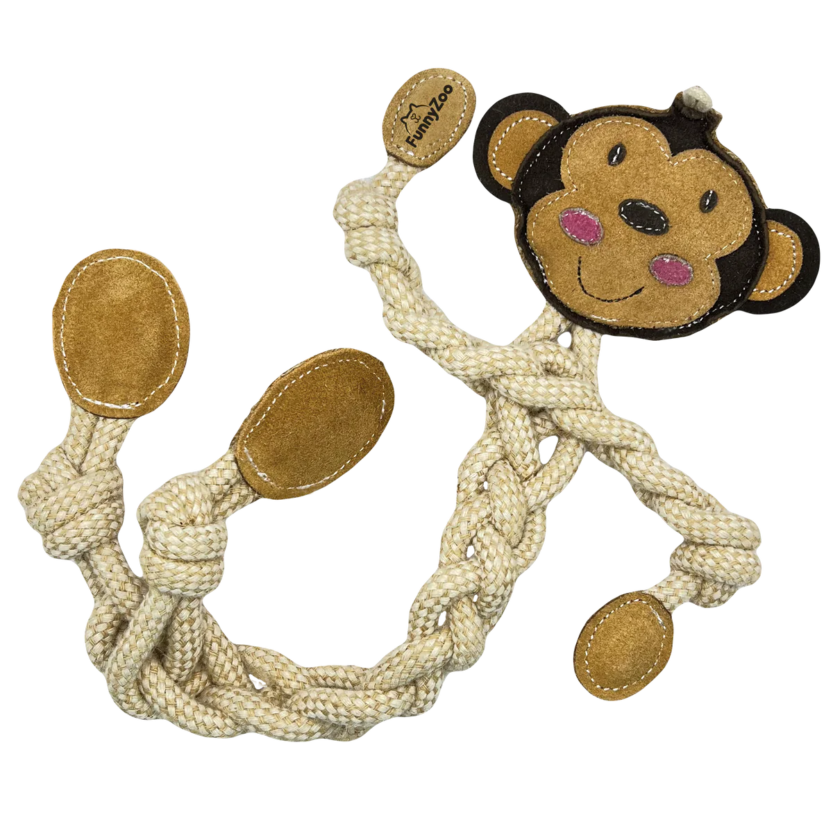 FunnyZoo hundleksak rep Apa 50cm