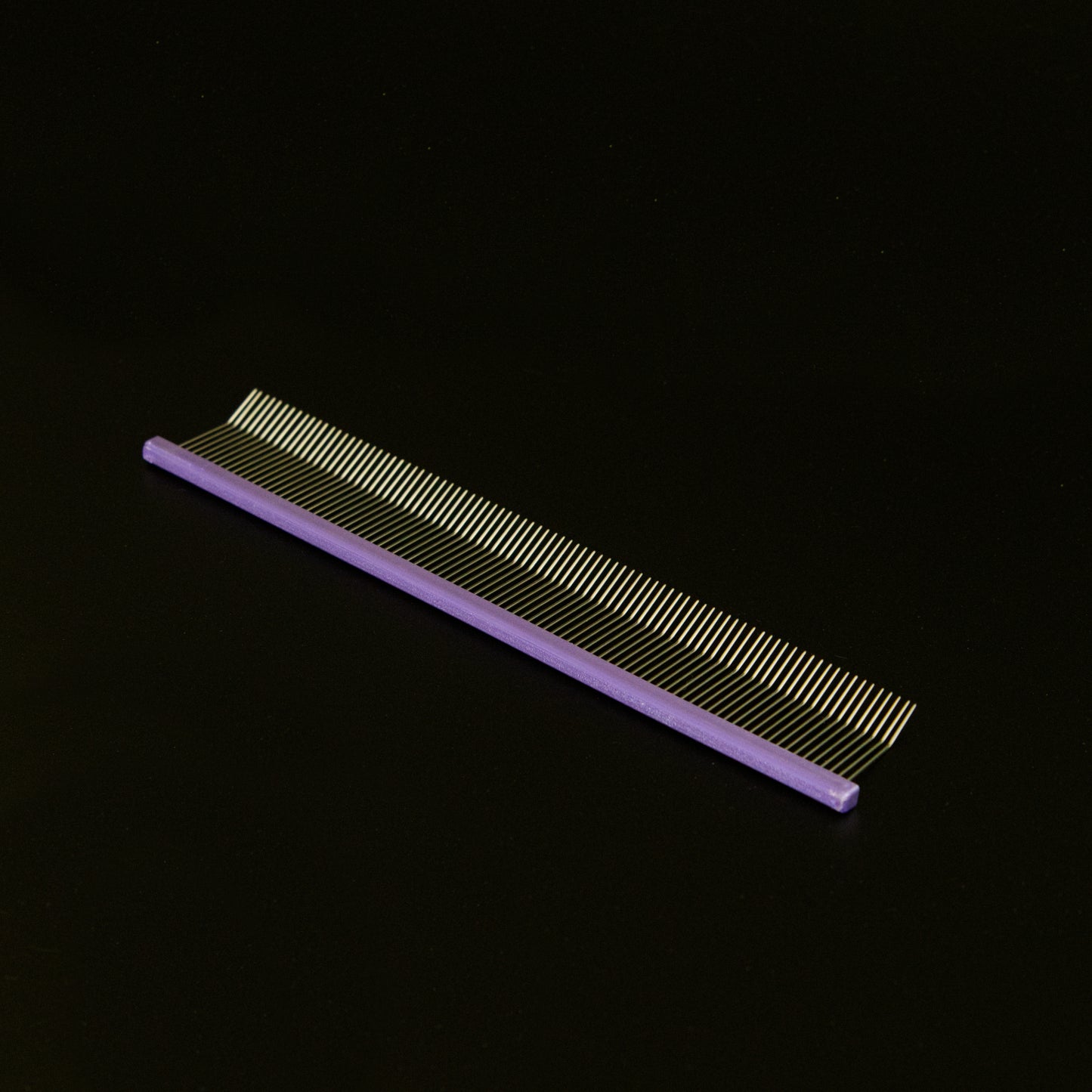 BlackWolf fluff hundkam - BÖJDA piggar 24,5cm