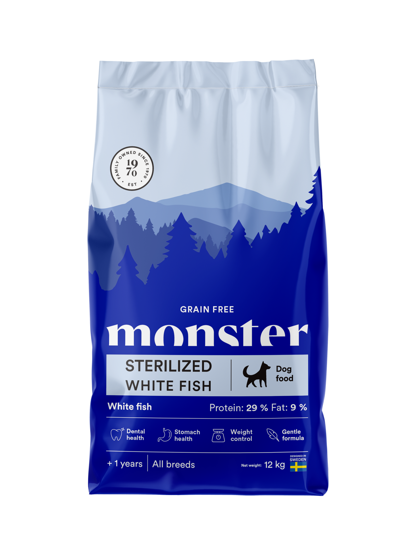 Monster Grain Free Sterilized Whitefish