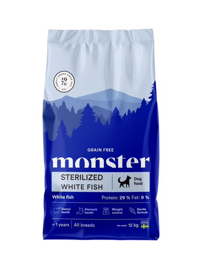 Monster Grain Free Sterilized Whitefish