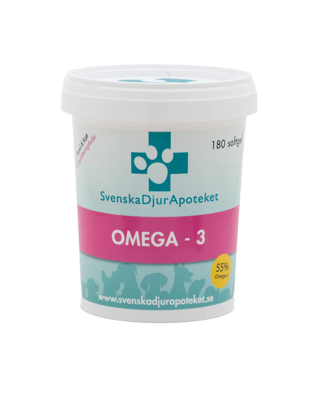 Svenska DjurApoteket Omega-3 180 Kapslar