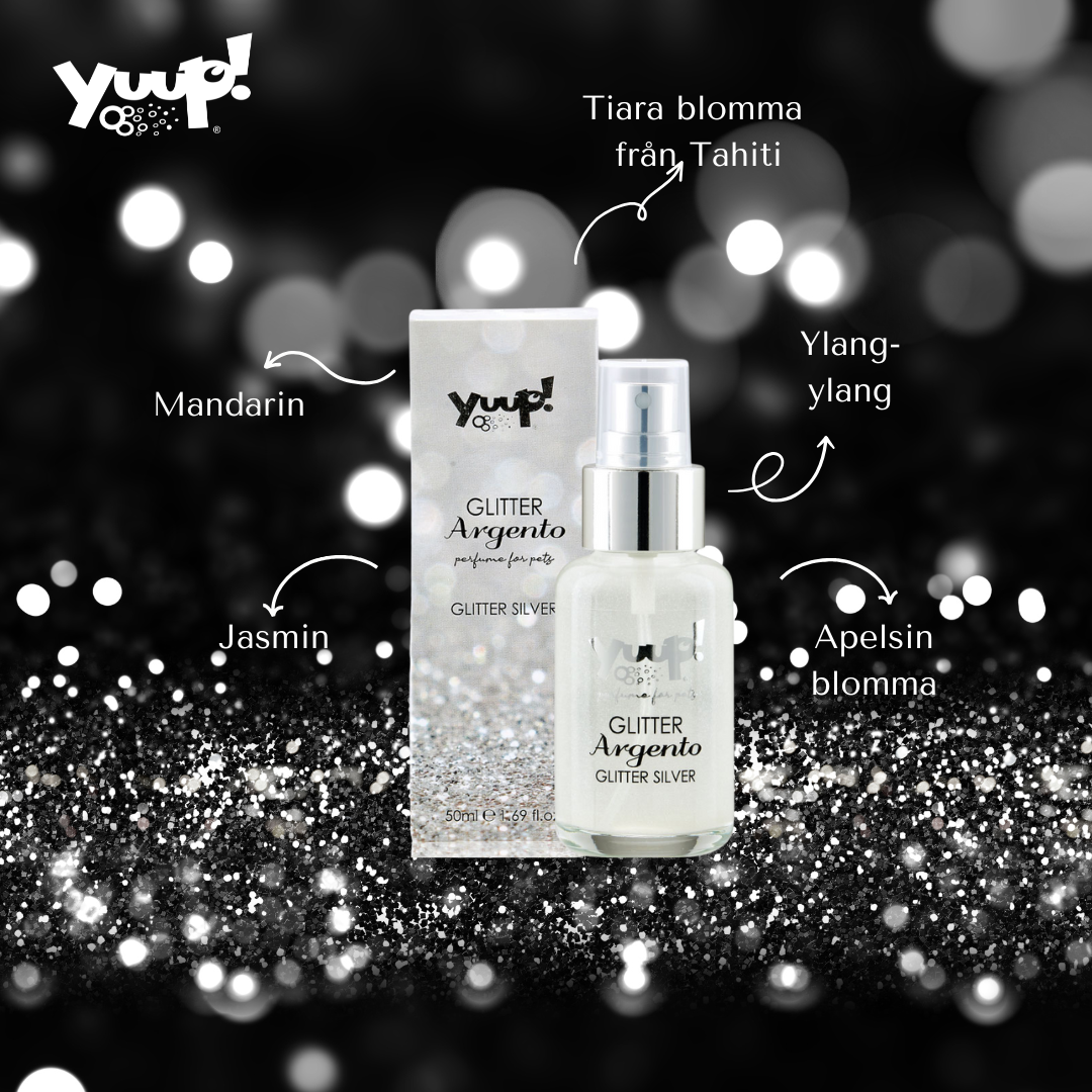Glitterparfume YUUP! Silver 50ml