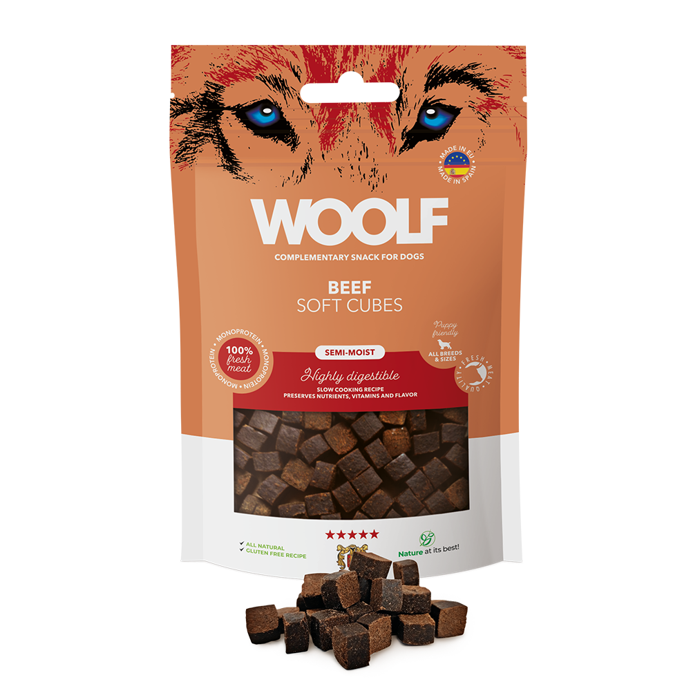 WOOLF soft cubes lammas 100g