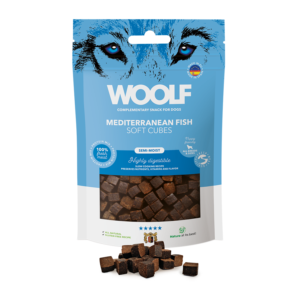 WOOLF soft cubes lam 100g